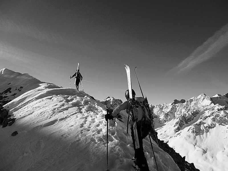 #3 Elmanu & Salomé : Sortie sur la crête. Elmanu & Salomé : Sortie sur la crête.