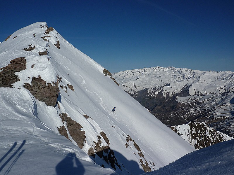 #9 Roc Noir de Combeynot : micha dans la pente sous le sommet, claaasse !! Roc Noir de Combeynot : micha dans la pente sous le sommet, claaasse !!