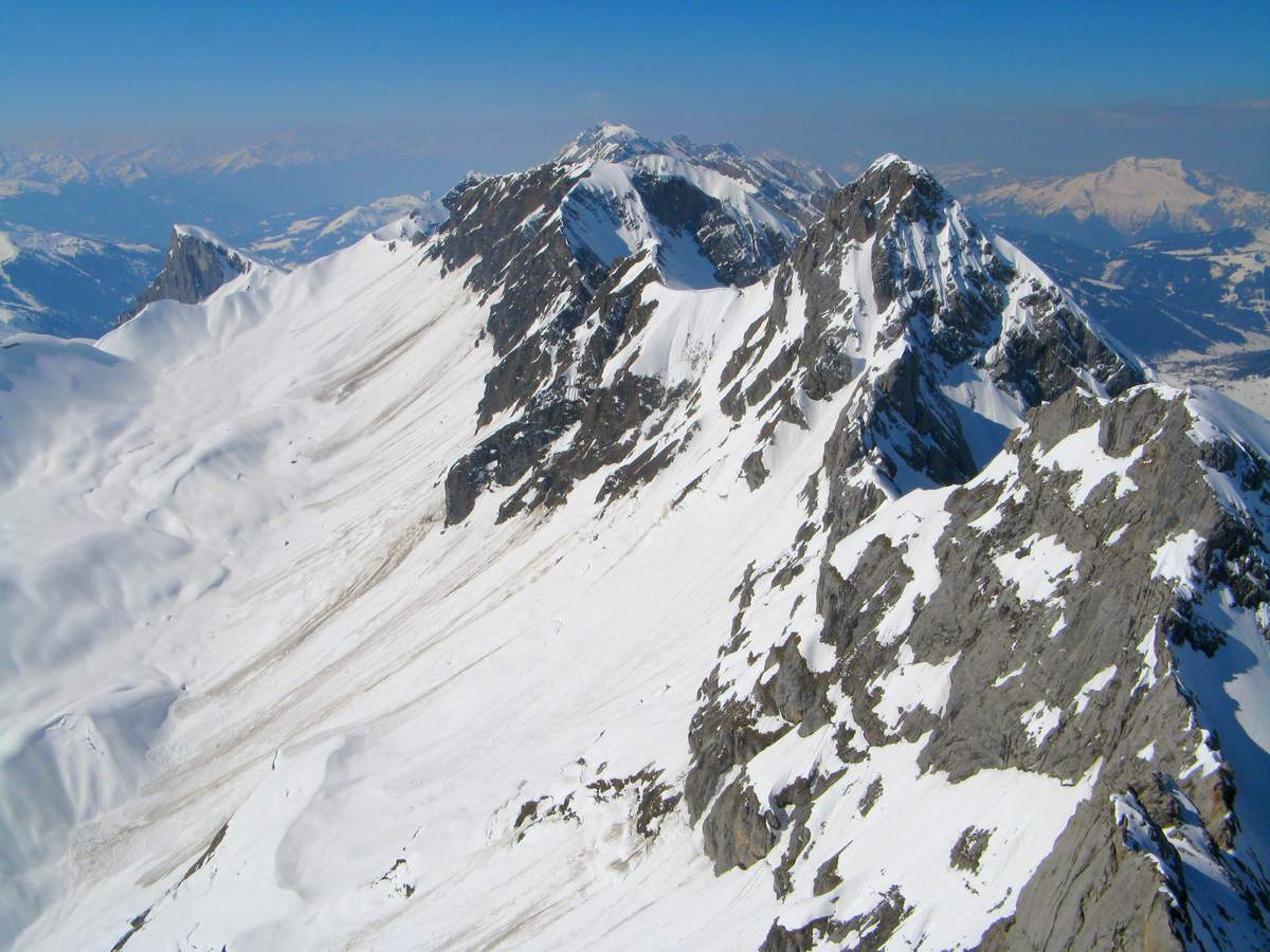#6 Mont Charvet : Pas mal ce couloir dans le Charvet ! Mont Charvet : Pas mal ce couloir dans le Charvet !