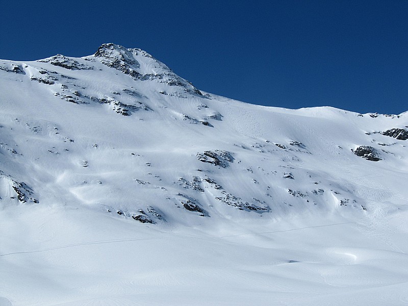 #13 L L'enneigement de : la face Nord.