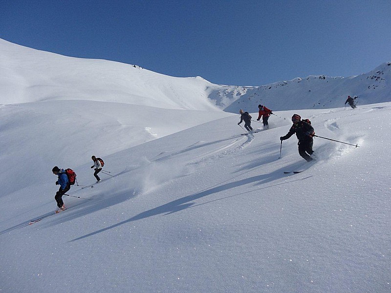 la horde sauvage : Ce jour là, c'était orgie de poudre avec du soleil !