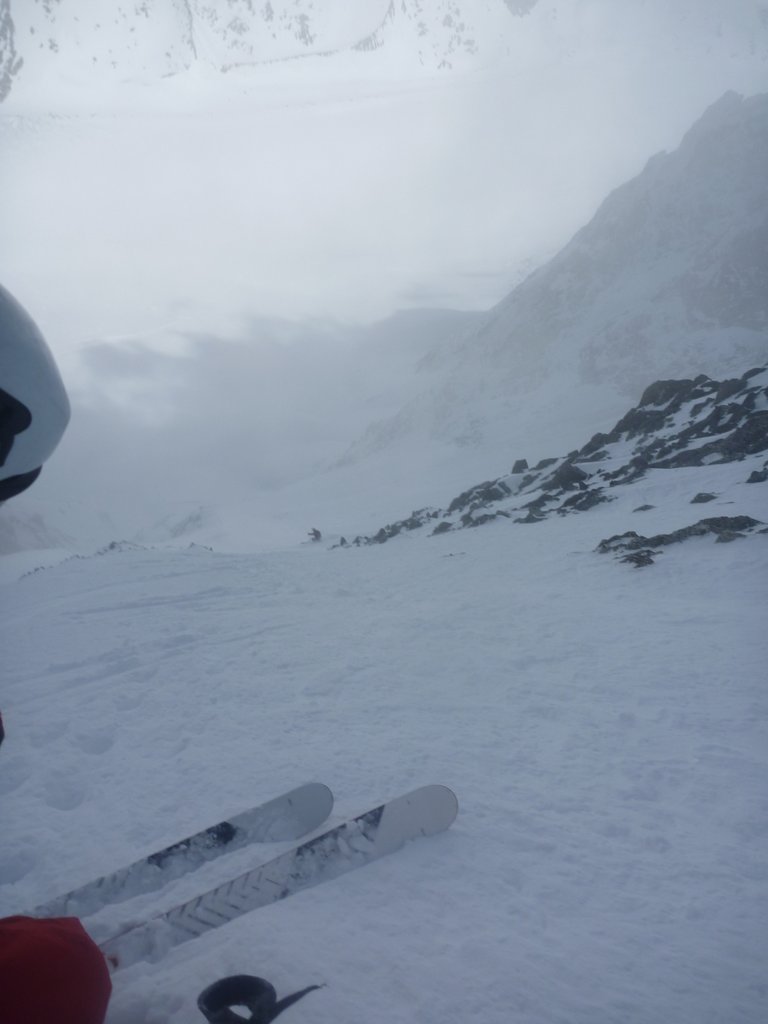 #8 Col de la Verte : Pas de photos dans la partie haute, c Col de la Verte : Pas de photos dans la partie haute, c'etait plutot beton, j'ai pas reussi a degainer l'appareil! Un peu plus bas, quand on reprend une orientation plus nord on trouve une belle neige froide/ferme