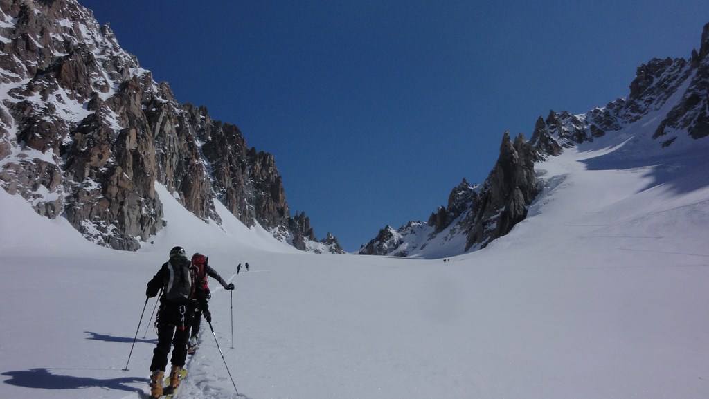 #3 Direction col du Chardonnet : premier col Direction col du Chardonnet : premier col