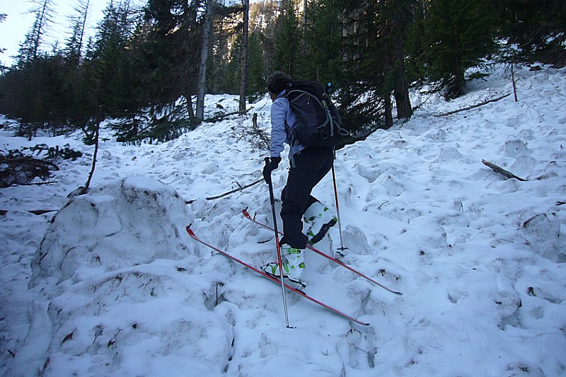 #2 La première avalanche à traverser, il y en aura d La première avalanche à traverser, il y en aura d'autres.