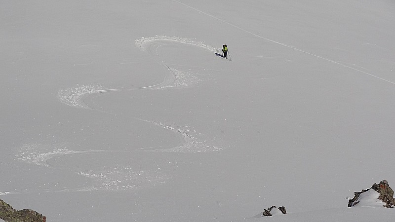 #4 Font Sancte : Heureusement 400m de bon ski ! Font Sancte : Heureusement 400m de bon ski !