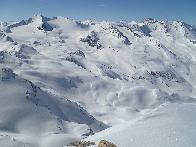 #5 Aiguille Rousse, Gros Caval : Pas d Aiguille Rousse, Gros Caval : Pas d'autres traces autour des sources de l'Isère