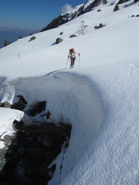 #6 Enneigement : 3-4 mètres ici à 1700m ! Enneigement : 3-4 mètres ici à 1700m !