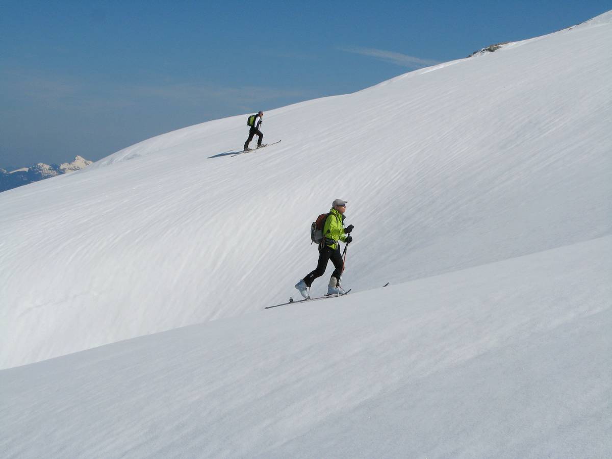 #8 Col des Verts : Chacun sa trace ... chacun sa moquette Col des Verts : Chacun sa trace ... chacun sa moquette