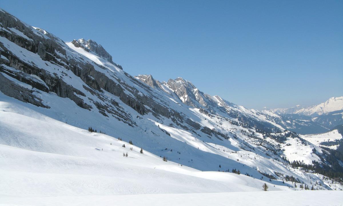#3 Col des Verts : Le bas de combes Col des Verts : Le bas de combes