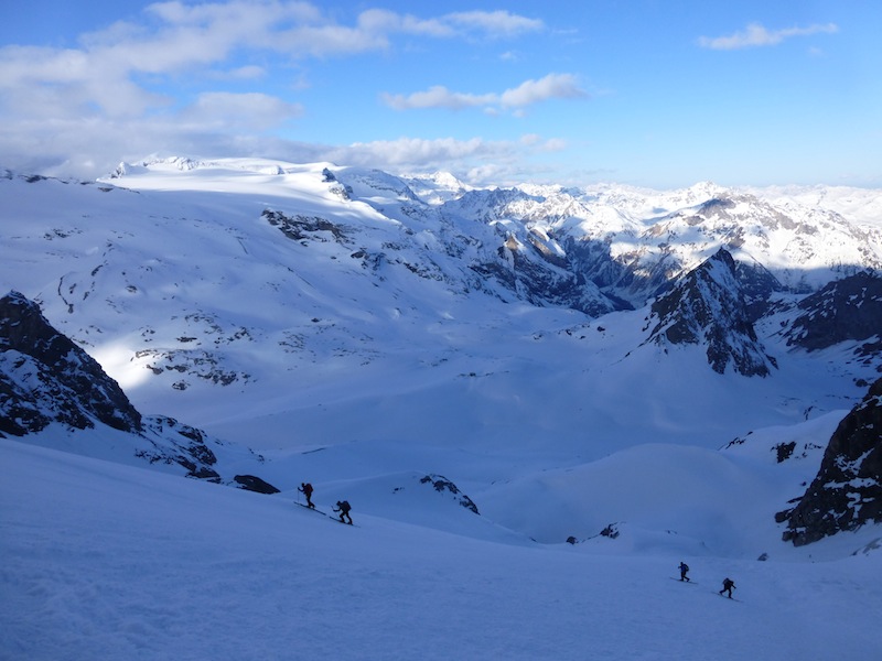 #18 face nord gde casse 24/4/13 : du monde sur l face nord gde casse 24/4/13 : du monde sur l'itinéraire