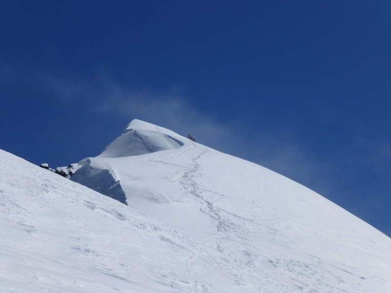 #24 face nord gde casse 24/4/13 : sommet ! face nord gde casse 24/4/13 : sommet !