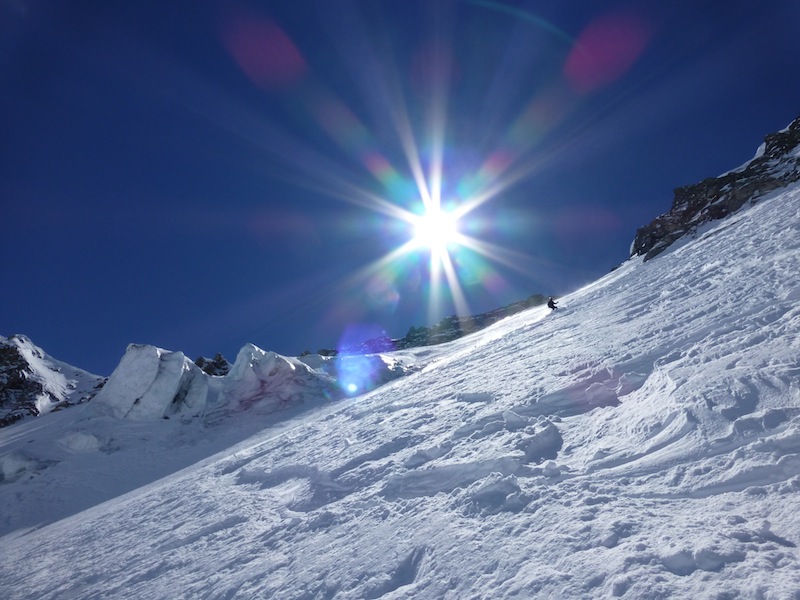 #31 face nord gde casse 24/4/13 : belle neige ! face nord gde casse 24/4/13 : belle neige !