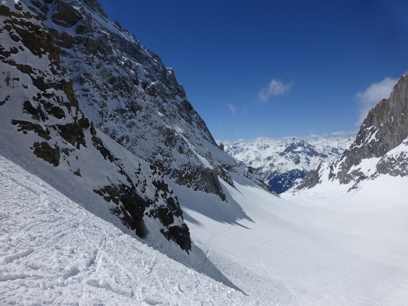 #34 face nord gde casse 24/4/13 : retour par le col de la gde casse face nord gde casse 24/4/13 : retour par le col de la gde casse