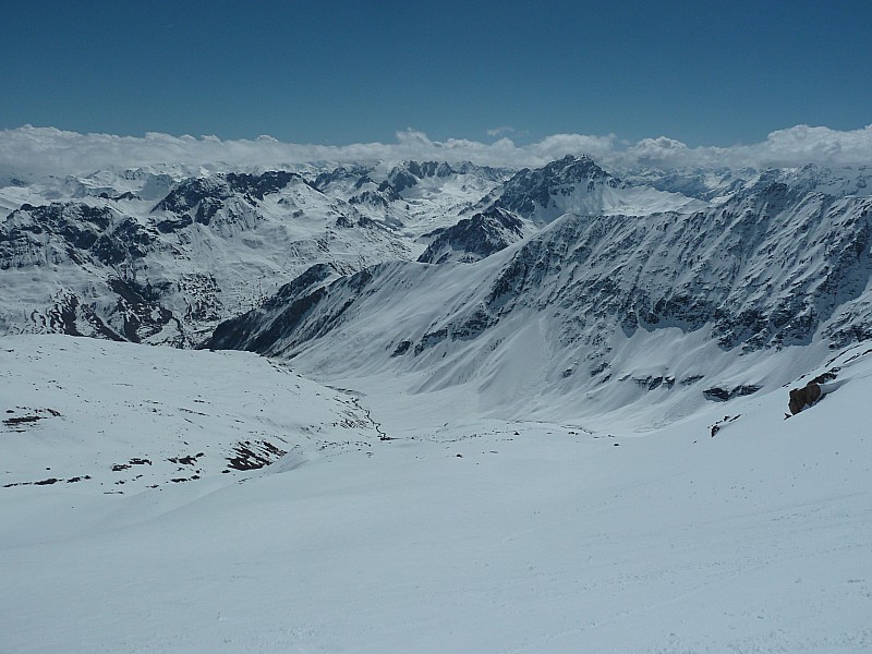 #9 Descente sur le refuge : bien panoramique Descente sur le refuge : bien panoramique