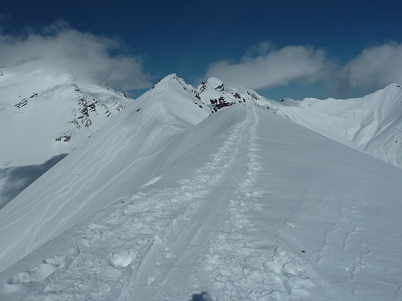 #3 Pointe des Ratissières : joli passage sur l Pointe des Ratissières : joli passage sur l'arête