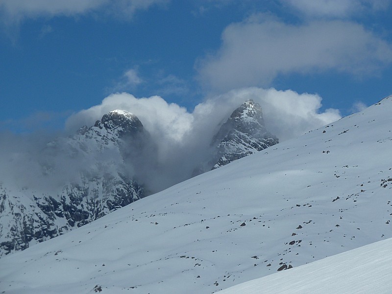 #2 Les Aiguilles d Les Aiguilles d'Arves : se dégagent de temps en temps