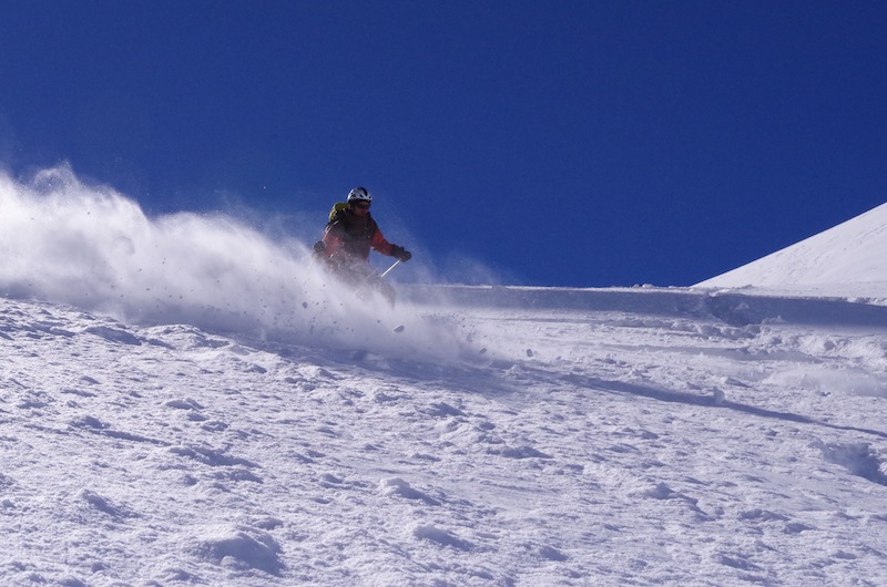 #5 Glacier Long : Descente, partie supérieure Glacier Long : Descente, partie supérieure