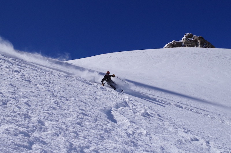 #4 Glacier Long : descente, partie supérieure Glacier Long : descente, partie supérieure