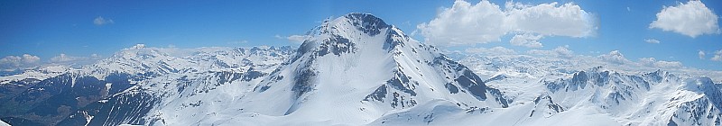 #6 Panorama : De la chaine du mont blanc à la Lauzière Panorama : De la chaine du mont blanc à la Lauzière
