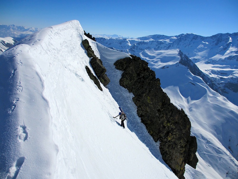 #6 Salomé : Arrive sur l Salomé : Arrive sur l'arête.