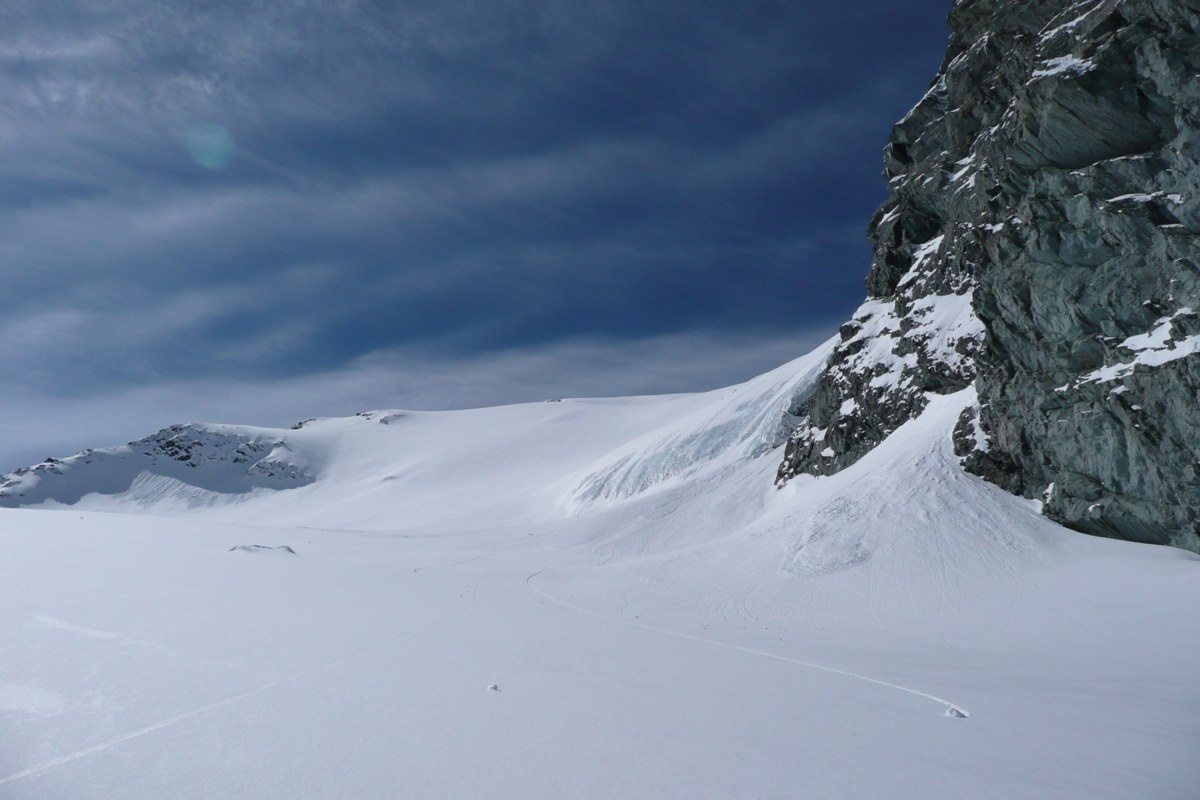 Recul glaciaire : Le glacier de Troquairou en 2008 !