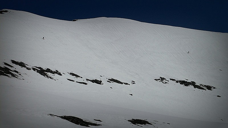 #9 Pente Sud : Excellente pente sur cette itinéraire classique Pente Sud : Excellente pente sur cette itinéraire classique