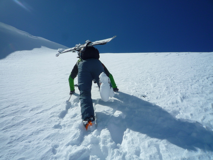 #6 Couloir Pépin : même à pied ça botte! Couloir Pépin : même à pied ça botte!