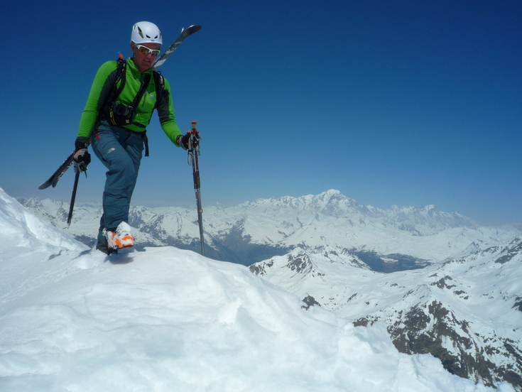 #10 Dôme des Pichères : sur fond de Mt Blanc.. Dôme des Pichères : sur fond de Mt Blanc..