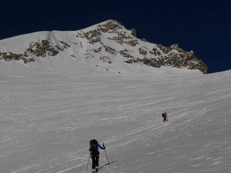 Tour de la Meije : La Grande Ruine est en vue.