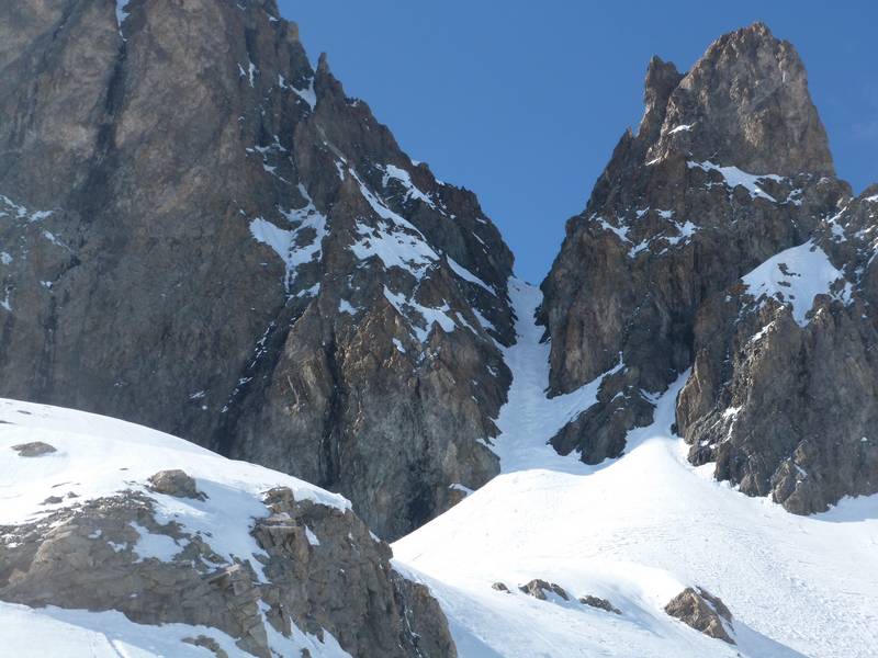 #10 Tour de la Meije : Le couloir de l Tour de la Meije : Le couloir de l'Ange