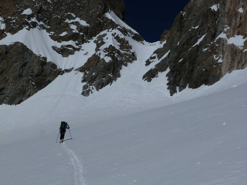 Tour de la Meije : Montée au col de la Casse Déserte