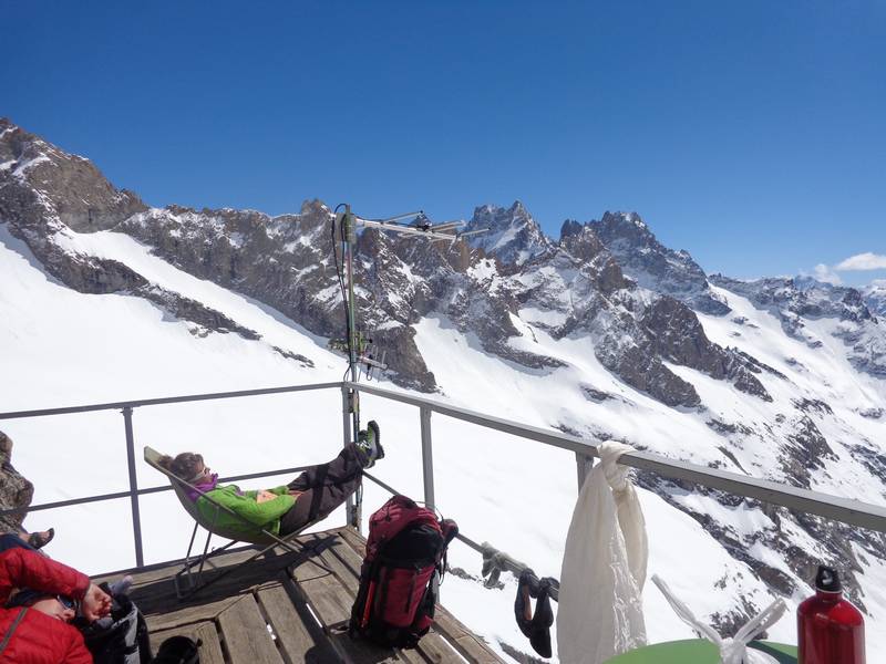 Tour de la Meije : repos bien mérité et refuge *****