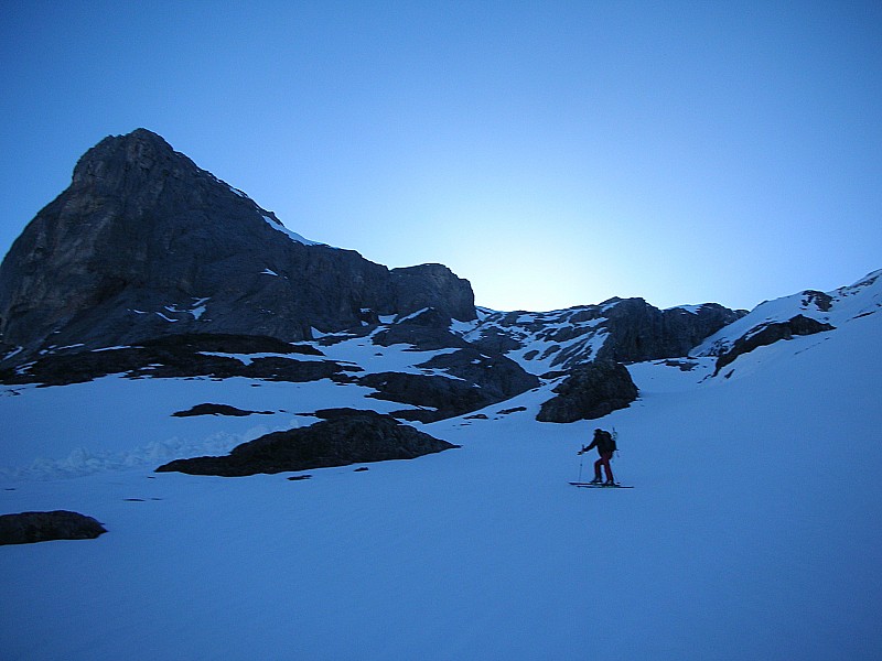 #4 Aiguille d Aiguille d' Arcelin : Le jour se lève - Direction les barres !