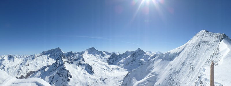 #4 Cirque du Mountet : Depuis l Cirque du Mountet : Depuis l'arête N du Grand Cornier