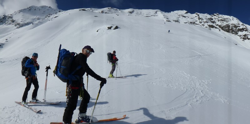 #2 Descente du col du Pigne : Vue d Descente du col du Pigne : Vue d'ensemble