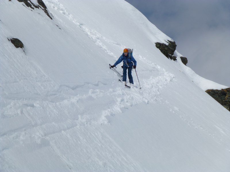 #1 Sous le col du Pigne : Ca a déjà chauffé Sous le col du Pigne : Ca a déjà chauffé