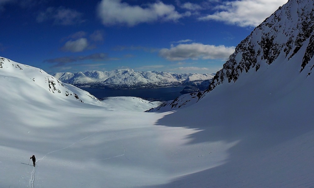 Rottenvikbreen : On apprécie le bleu