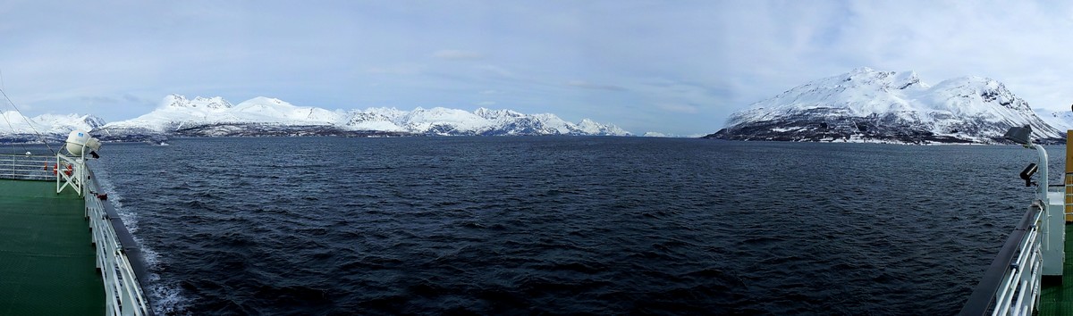 #1 Lyngenfjord : Traversée du fjord Lyngenfjord : Traversée du fjord