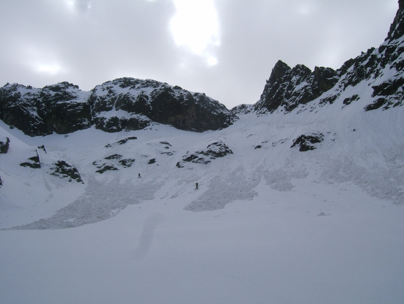 Copyr Didier Mont Colomb : Remontée de la combe NW