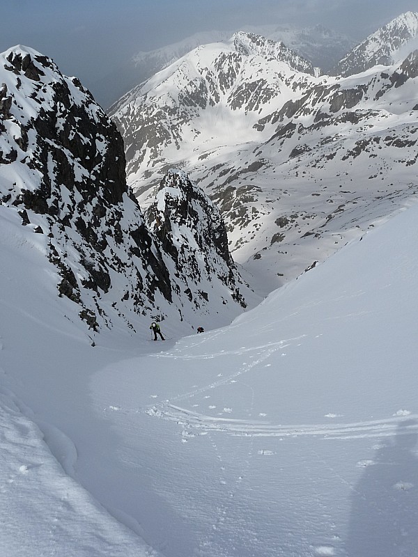 #17 Jean-Pierre et Didier : dans le haut du couloir du Colomb. Jean-Pierre et Didier : dans le haut du couloir du Colomb.
