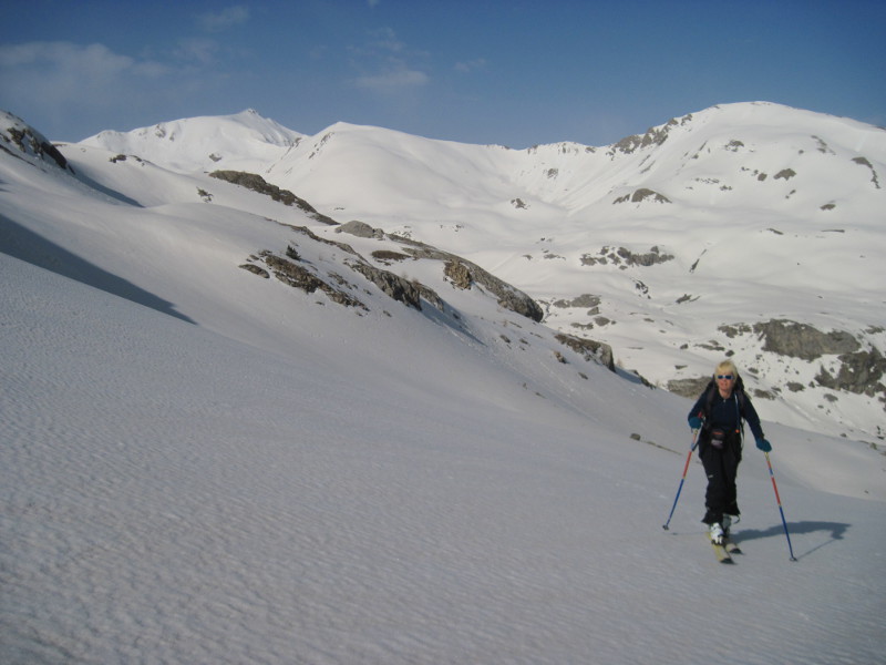 #3 Sur le plat du Vallonet, au fond Tête Dure Sur le plat du Vallonet, au fond Tête Dure