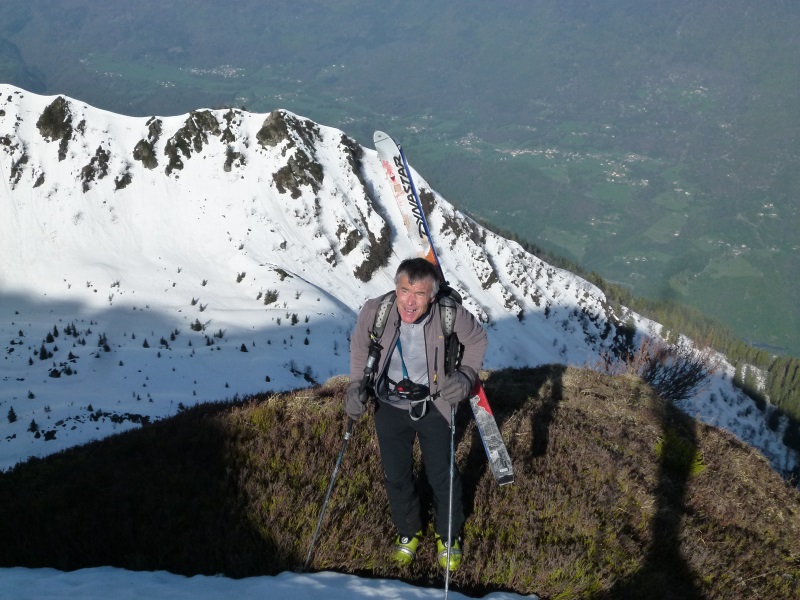 #2 Arête W : Marc avec l Arête W : Marc avec l'arrivée du soleil sur l'arête W