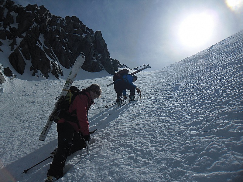 #7 Pt du vallonnet : Claude et Val à la trace Pt du vallonnet : Claude et Val à la trace