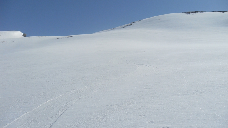 #6 Bon ski sur une neige dure avec 1 à 2 cm de grésil. Bon ski sur une neige dure avec 1 à 2 cm de grésil.