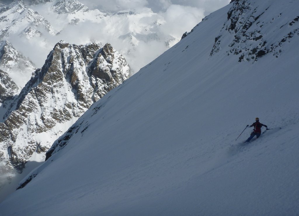 #18 Viso Ouest : Encore qq bons virages et on attaque les vires Viso Ouest : Encore qq bons virages et on attaque les vires