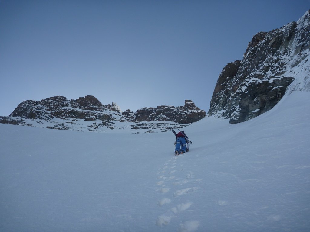 #13 Viso Ouest : ...encore 300m... Viso Ouest : ...encore 300m...