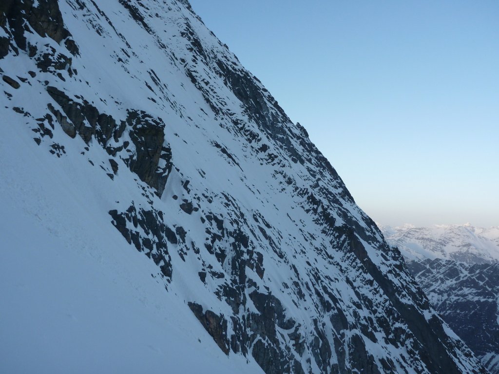 #3 Viso Ouest : Les 2 vires d Viso Ouest : Les 2 vires d'acces... plouf plouf