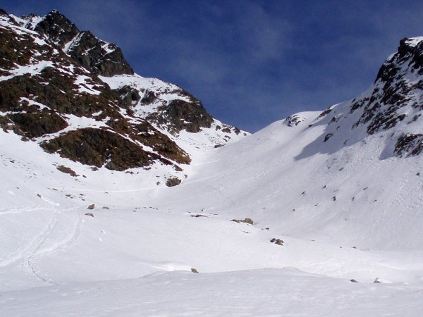 #3 vers le col de la valloire : en condition malgré l vers le col de la valloire : en condition malgré l'exposition