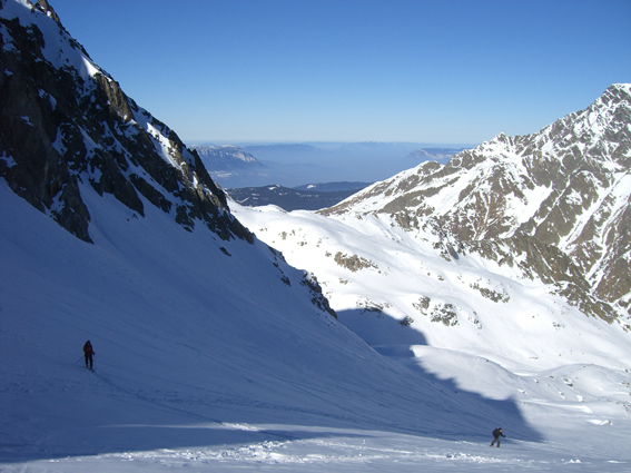 #3 Vue du col : La fin de la montée au col. La descente promet d Vue du col : La fin de la montée au col. La descente promet d'être sympa... Et elle l'a été!