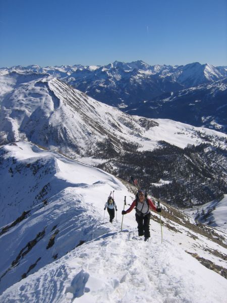 #2 Montée à Costa Rouenda : On dira un peu alpin cette fin Montée à Costa Rouenda : On dira un peu alpin cette fin